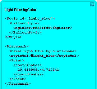 Screenshot - Blue balloon background color