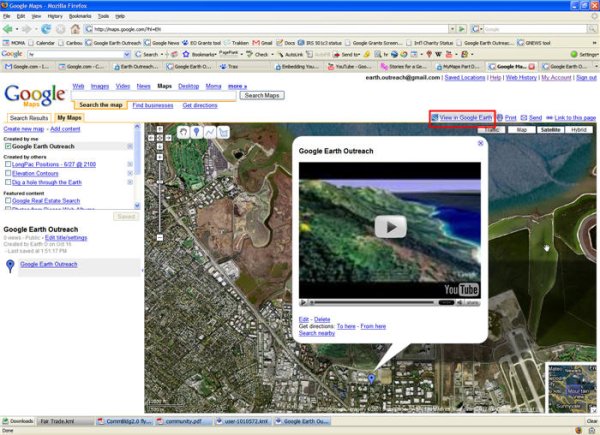 Google Maps Balloon. Similar to Google Maps,