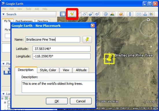 create_placemark