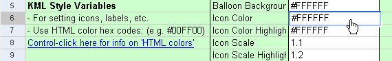 style variables