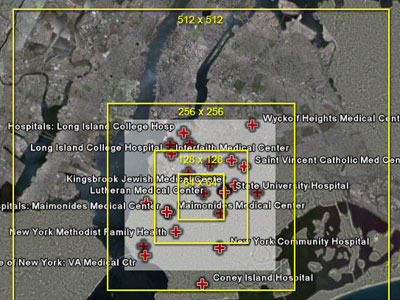 Schermafbeelding - Region Size Guide