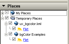 Captura de tela – um bom nome para documentos KML