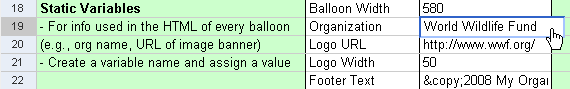 static variables