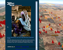 Crisis in Darfur Layer in Google Earth