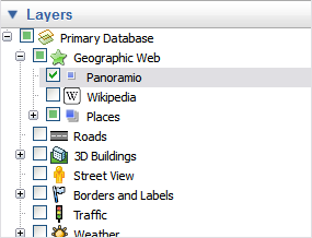 Layers pane
