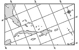 Oblique Mercator (Hotine) Example