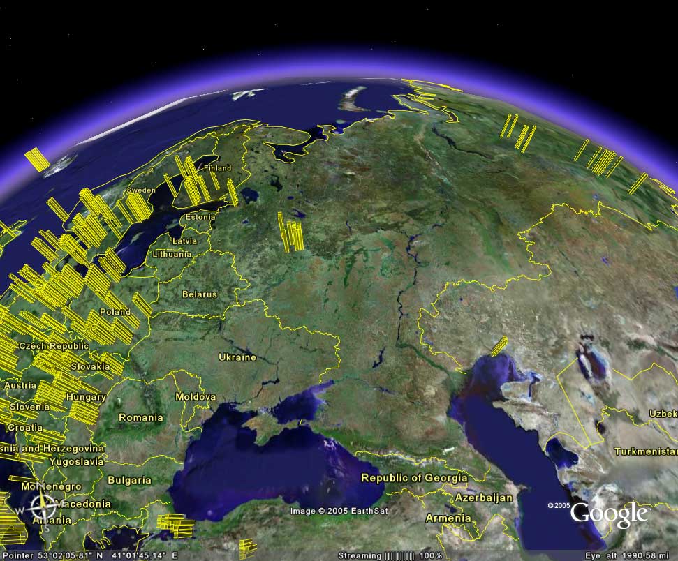 Онлайн фото со спутника в реальном времени россия