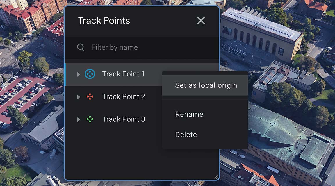 Track Points in Multi-View
