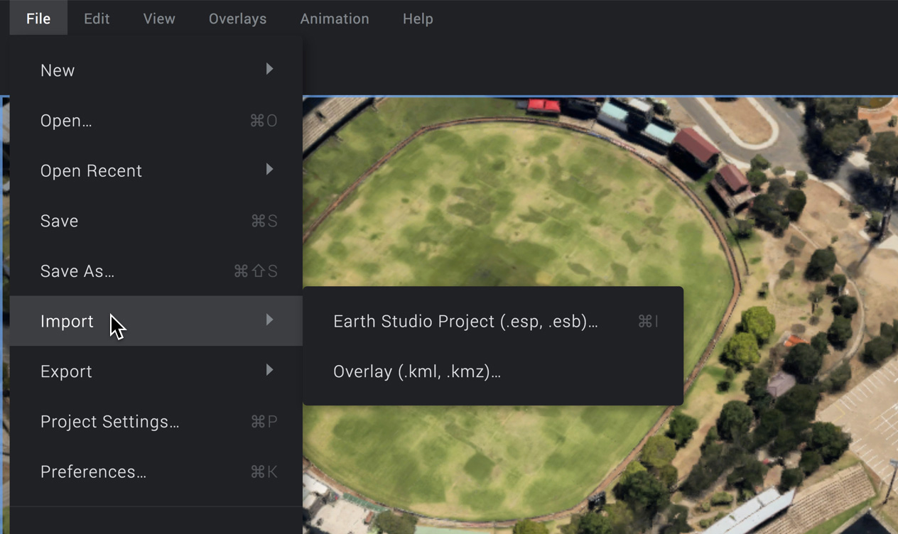 Project Management – Google Earth Studio