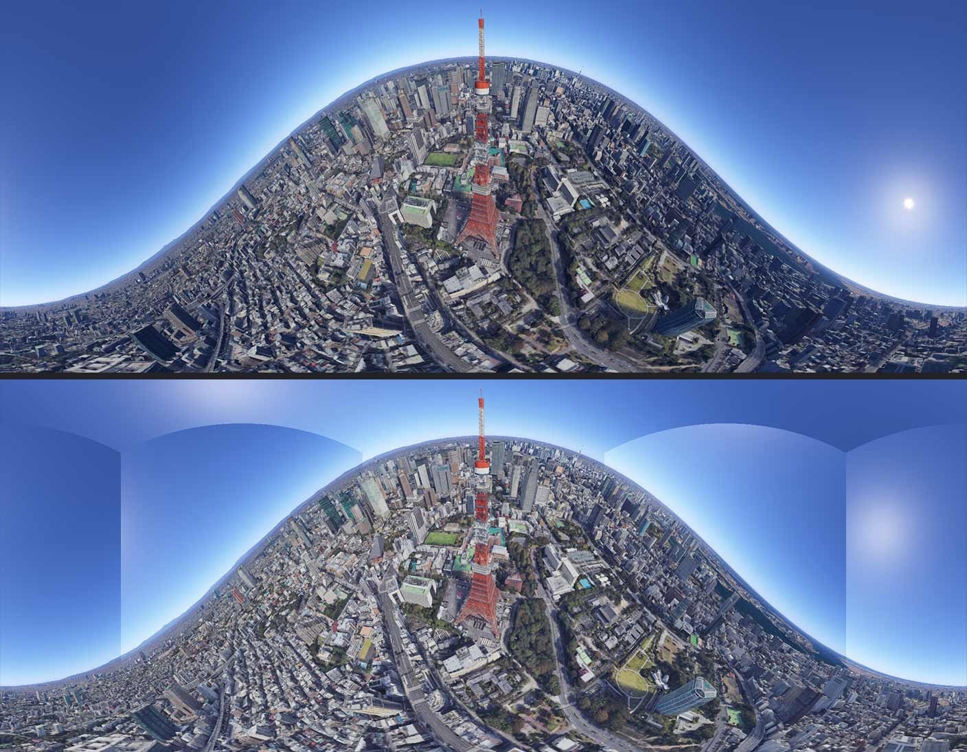 google earth 360 degree view